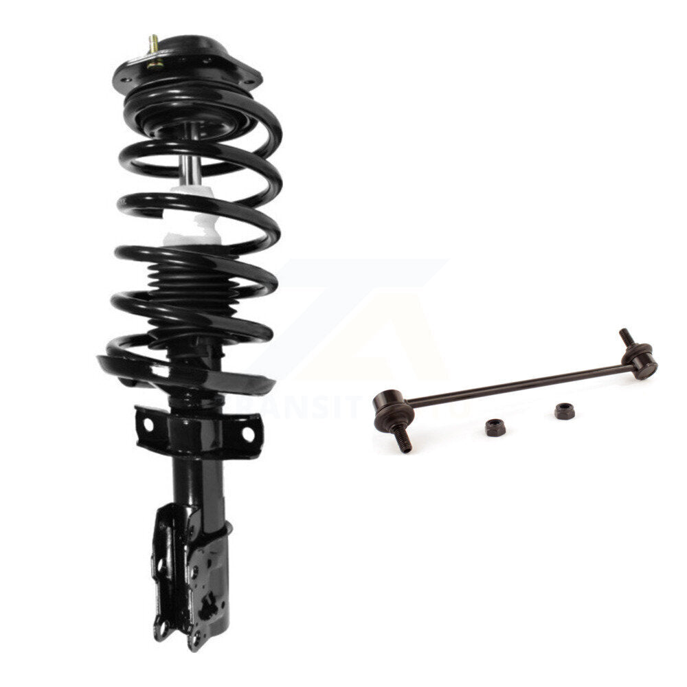 [Avant Gauche] Ensemble de jambe de suspension avec ressort hélicoïdal pour Pontiac G5 Pursuit KSS-104782
