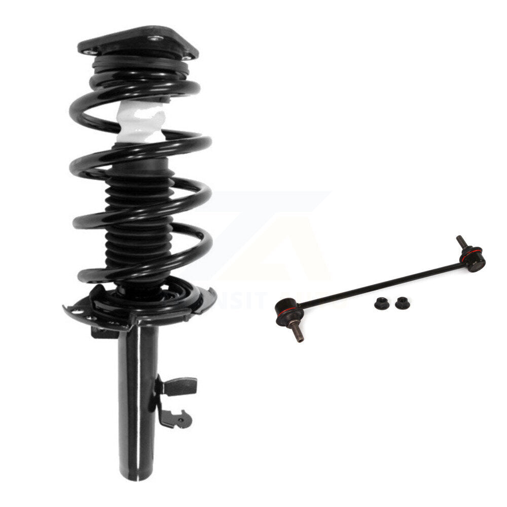[Avant Gauche] Ensemble de jambe de suspension avec ressort hélicoïdal pour 2014-2022 Ford Transit Connect KSS-104794