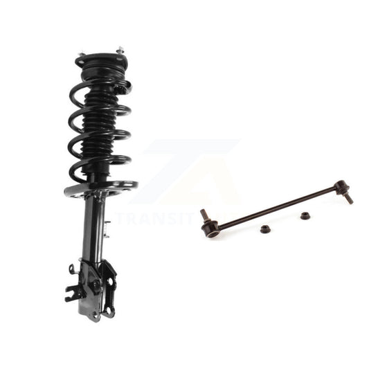 [Avant Gauche] Ensemble de jambe de suspension avec ressort hélicoïdal pour 13-16 Mazda CX-5 FWD Excludes All Wheel Drive KSS-104796
