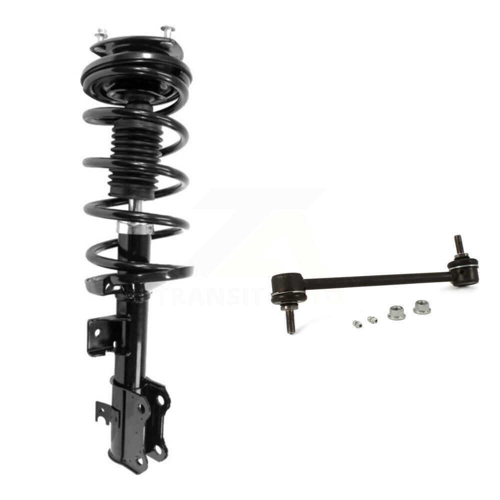 [Avant Droite] Ensemble de jambe de suspension avec ressort hélicoïdal pour 2010-2013 Ford Transit Connect KSS-104813
