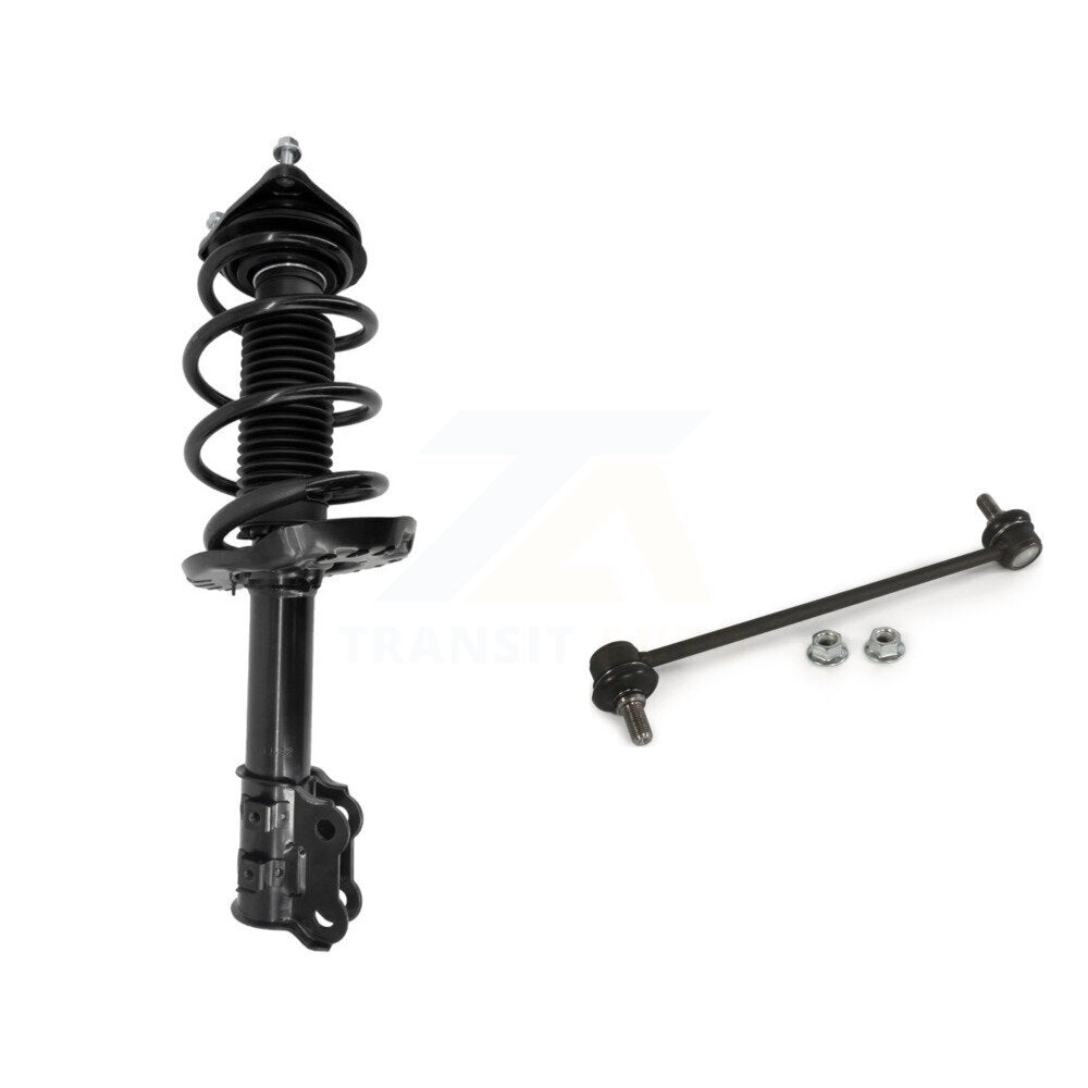 [Avant Droite] Ensemble de jambe de suspension avec ressort hélicoïdal pour 13-17 Hyundai Elantra GT Excludes Sedan Models KSS-104818