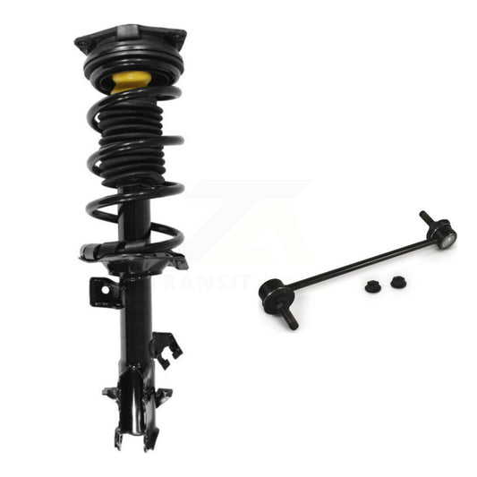 [Avant Droite] Ensemble de jambe de suspension avec ressort hélicoïdal pour Nissan Versa Cube KSS-104824