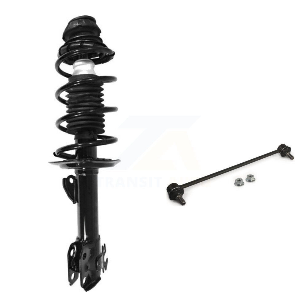 [Avant Droite] Ensemble de jambe de suspension avec ressort hélicoïdal pour Toyota Yaris Prius C KSS-104826
