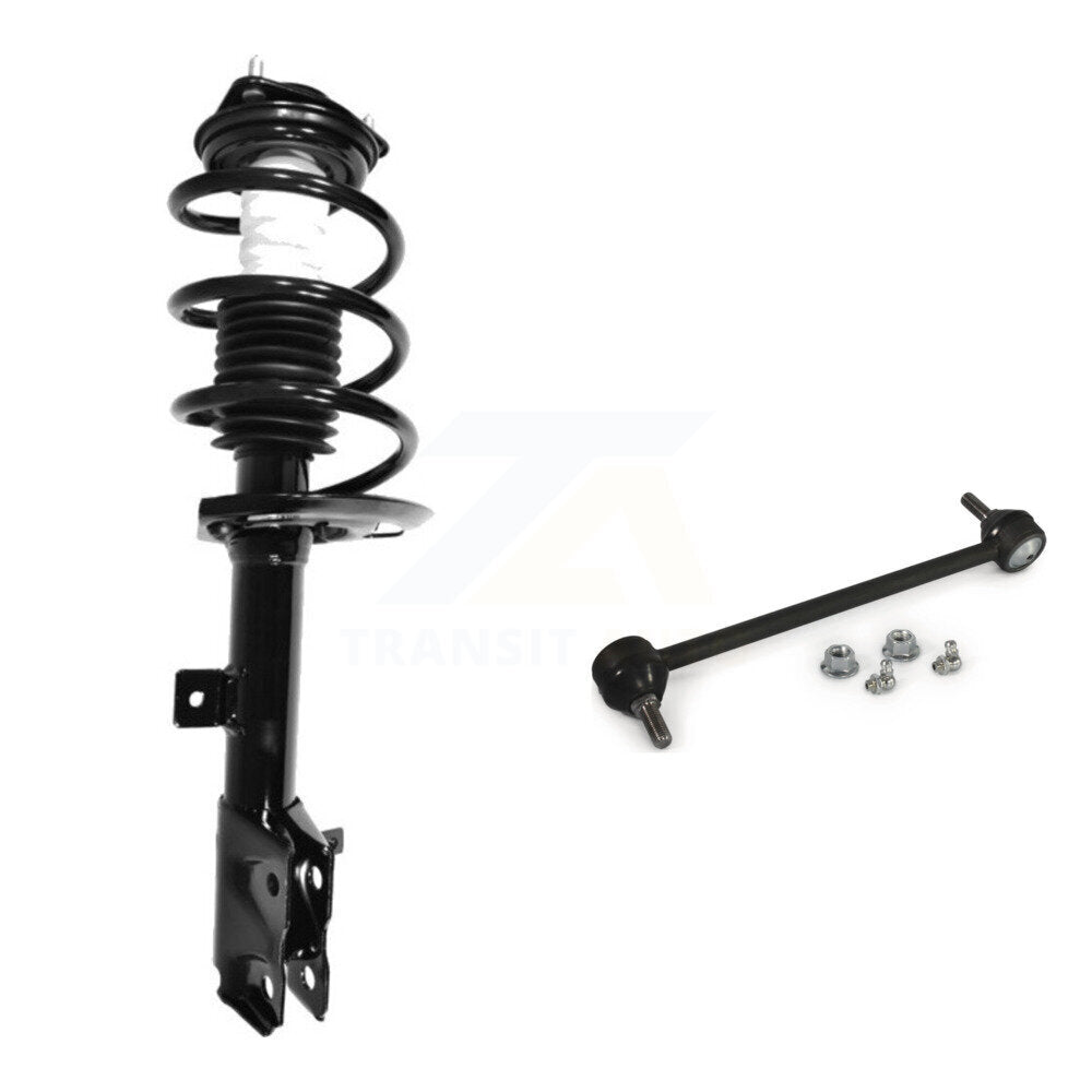 [Avant Droite] Ensemble de jambe de suspension avec ressort hélicoïdal pour Jeep Dodge Caliber Patriot Compass KSS-104835