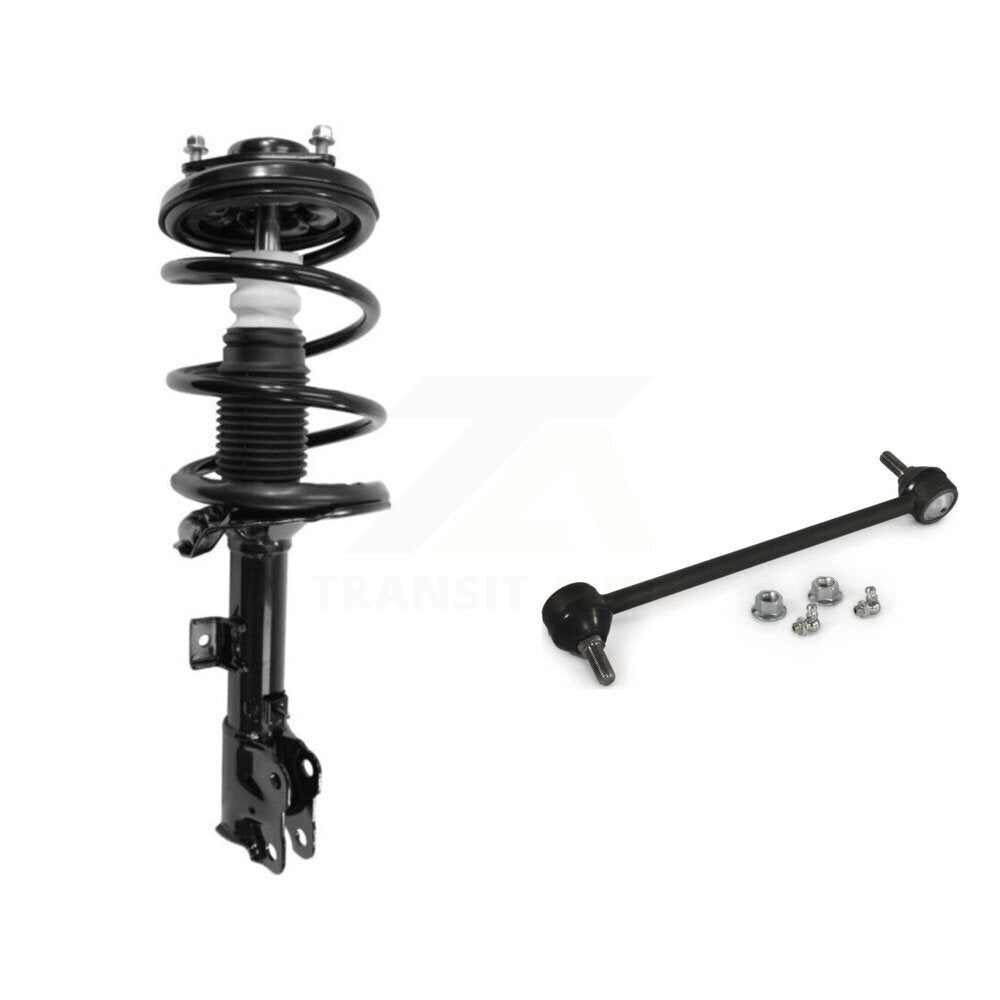 [Avant Droite] Ensemble de jambe de suspension avec ressort hélicoïdal pour Mitsubishi Outlander KSS-104837