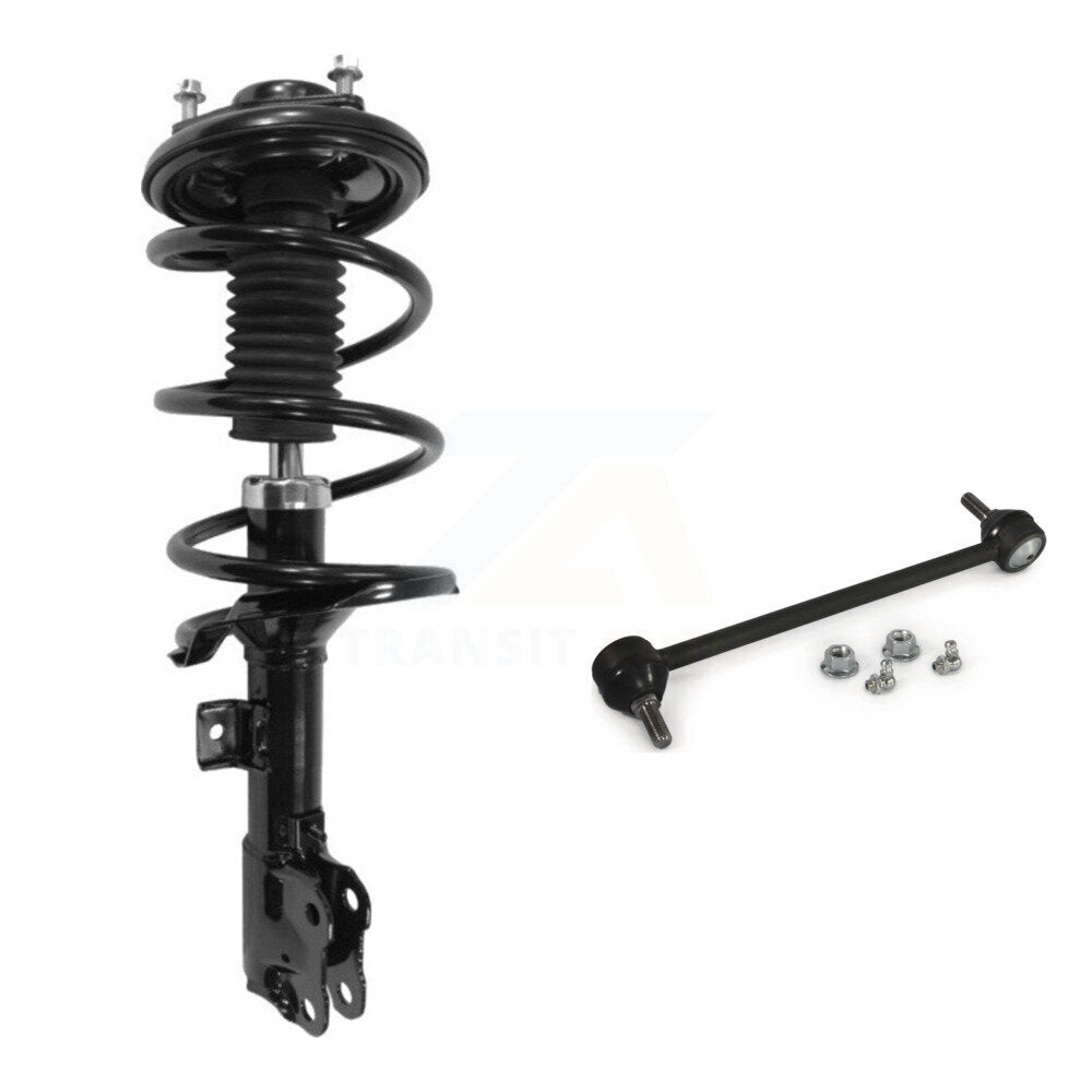 [Avant Droite] Ensemble de jambe de suspension avec ressort hélicoïdal pour Mitsubishi Lancer KSS-104839