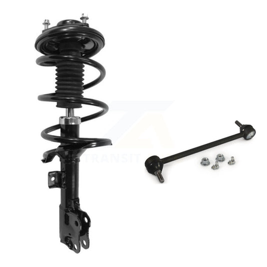 [Avant Droite] Ensemble de jambe de suspension avec ressort hélicoïdal pour Mitsubishi Lancer KSS-104839