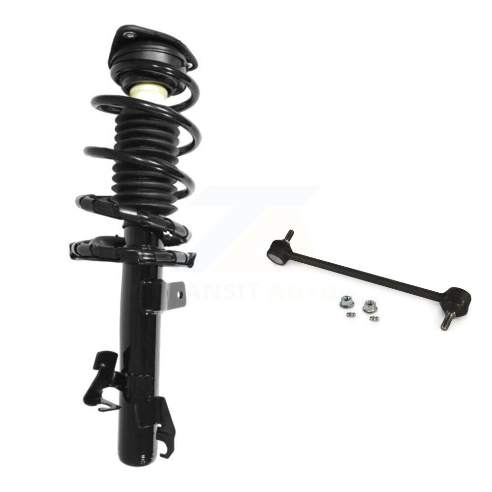 [Avant Droite] Ensemble de jambe de suspension avec ressort hélicoïdal pour Mazda 3 Excludes MazdaSpeed Model KSS-104850