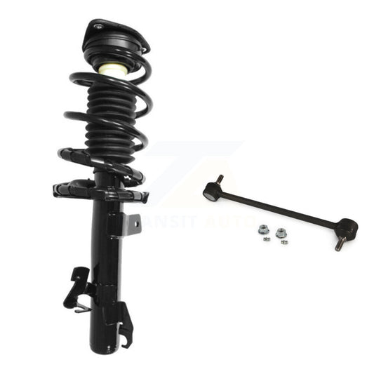 [Avant Droite] Ensemble de jambe de suspension avec ressort hélicoïdal pour Mazda 3 Excludes MazdaSpeed Model KSS-104850