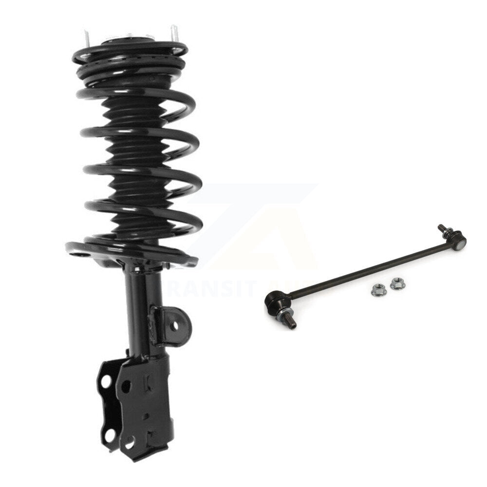 [Avant Droite] Ensemble de jambe de suspension avec ressort hélicoïdal pour Toyota Prius Plug-In KSS-104853