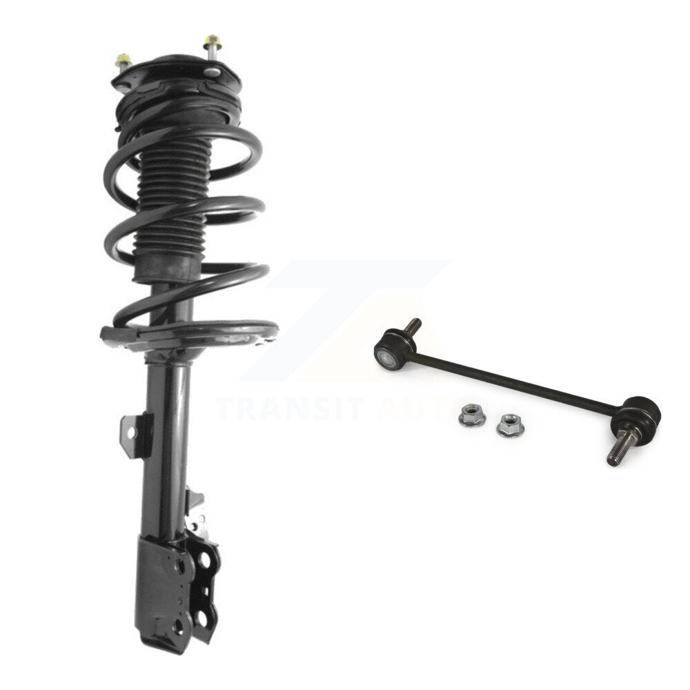 [Avant Droite] Ensemble de jambe de suspension avec ressort hélicoïdal pour Lexus RX350 Toyota Highlander RX450h KSS-104856