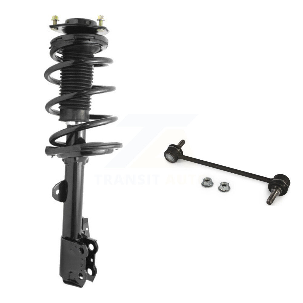 [Avant Droite] Ensemble de jambe de suspension avec ressort hélicoïdal pour 2009-2016 Toyota Venza KSS-104860