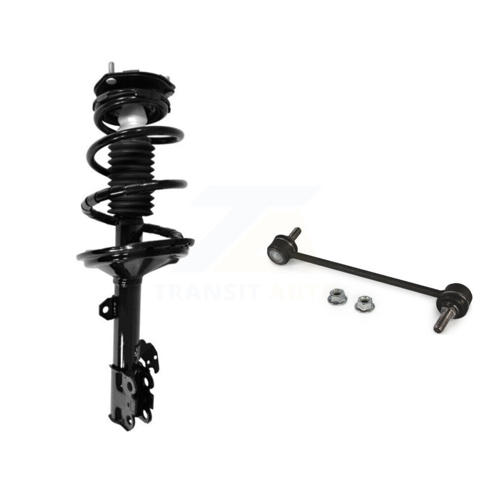 [Avant Droite] Ensemble de jambe de suspension avec ressort hélicoïdal pour Toyota Highlander Excludes Touring Edition KSS-104863