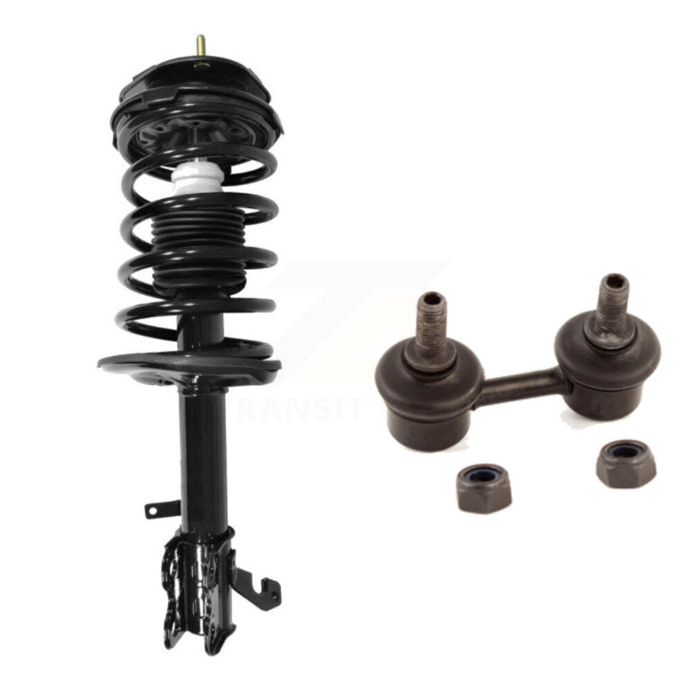 [Avant Droite] Ensemble de jambe de suspension avec ressort hélicoïdal pour Toyota Corolla Chevrolet Prizm KSS-104867