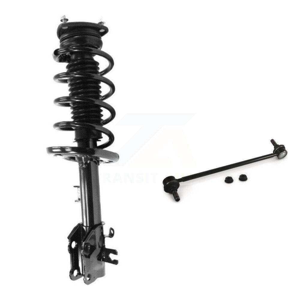 [Avant Droite] Ensemble de jambe de suspension avec ressort hélicoïdal pour 13-16 Mazda CX-5 FWD Excludes All Wheel Drive KSS-104869