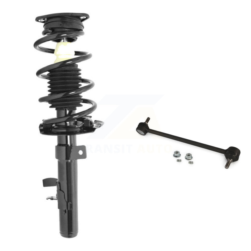 [Avant Droite] Ensemble de jambe de suspension avec ressort hélicoïdal pour 2013-2019 Ford Escape KSS-104875