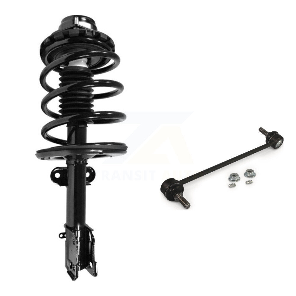 [Avant Droite] Ensemble de jambe de suspension avec ressort hélicoïdal pour Dodge Caravan Grand Plymouth Voyager Chrysler KSS-104877