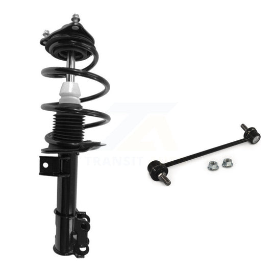[Avant Droite] Ensemble de jambe de suspension avec ressort hélicoïdal pour Hyundai Sonata Kia Optima KSS-104880