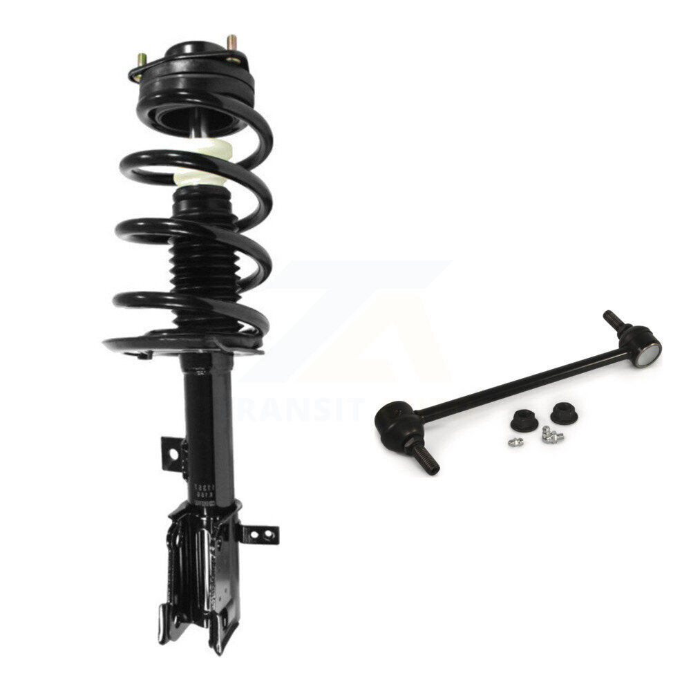 [Avant Droite] Ensemble de jambe de suspension avec ressort hélicoïdal pour Dodge Journey Excludes 4 Cylinder Engine KSS-104889