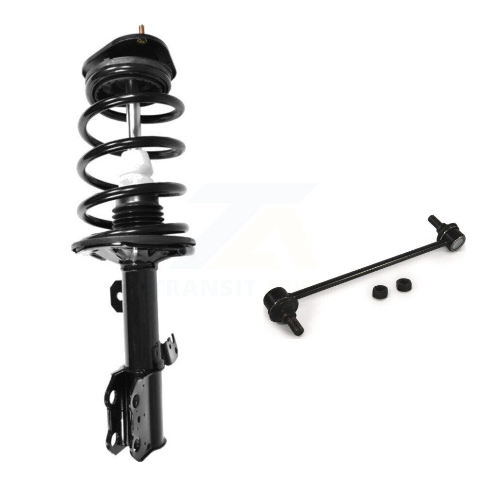 [Avant Droite] Ensemble de jambe de suspension avec ressort hélicoïdal pour 2003-2008 Toyota Matrix Pontiac Vibe KSS-104901
