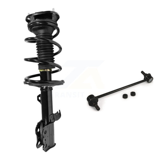 [Avant Droite] Ensemble de jambe de suspension avec ressort hélicoïdal pour 2003-2008 Toyota Corolla KSS-104902