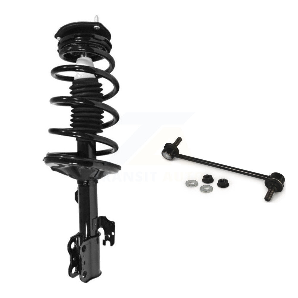 [Avant Droite] Ensemble de jambe de suspension avec ressort hélicoïdal pour 2004-2006 Toyota Sienna 7 Passenger Only KSS-104904