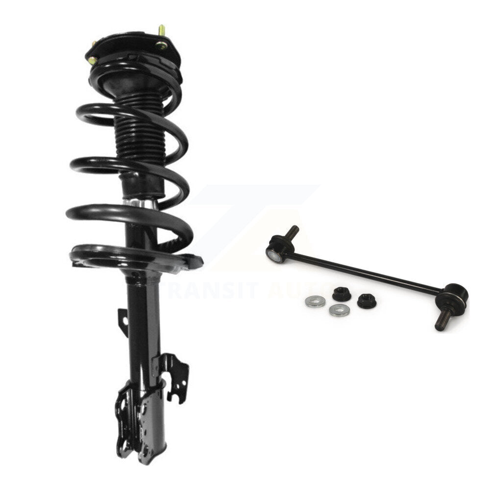 [Avant Droite] Ensemble de jambe de suspension avec ressort hélicoïdal pour Toyota Sienna FWD KSS-104906