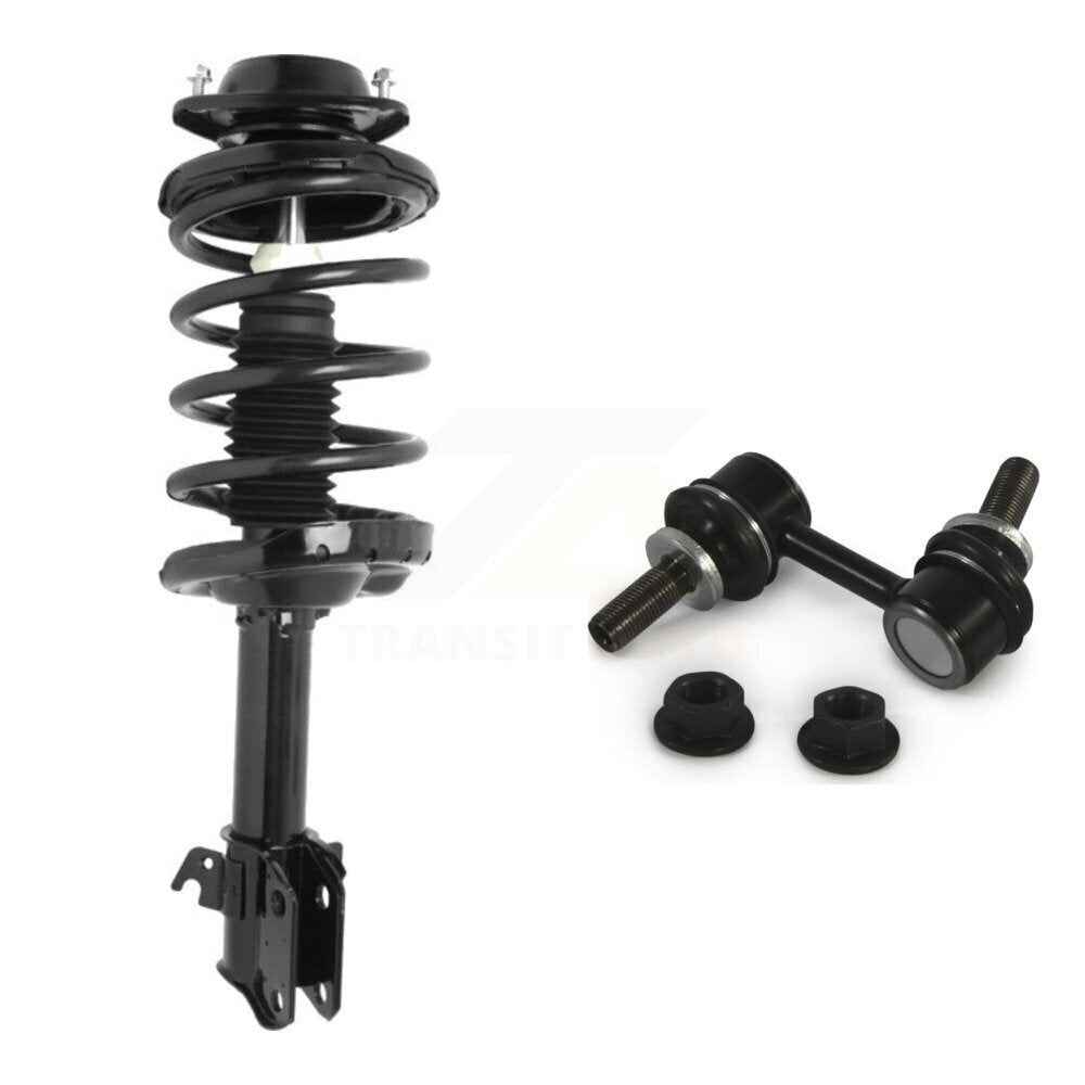 [Avant Droite] Ensemble de jambe de suspension avec ressort hélicoïdal pour Subaru Outback Excludes Manual Transmission KSS-104933