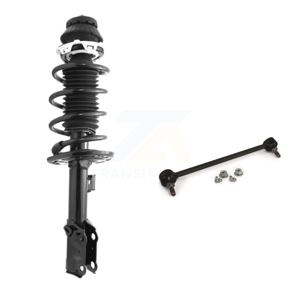 [Avant Droite] Ensemble de jambe de suspension avec ressort hélicoïdal pour 2007-2008 Honda Fit KSS-104941