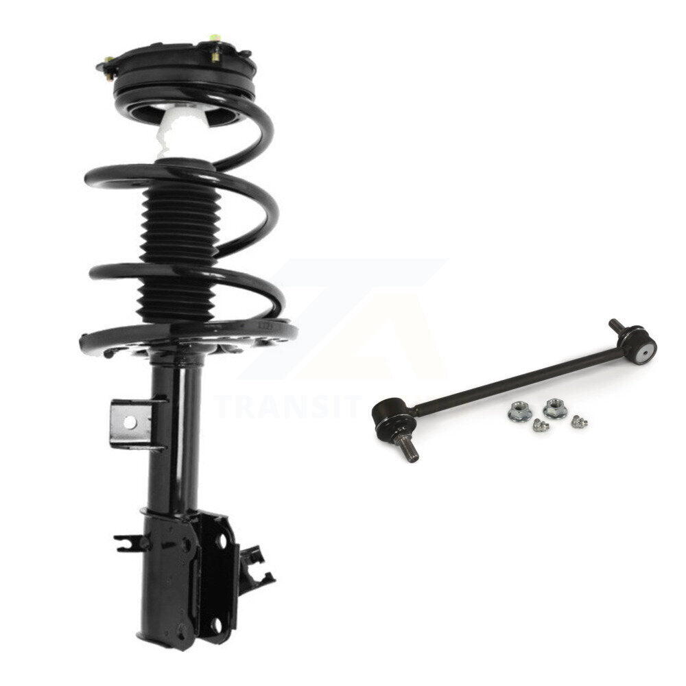 [Avant Droite] Ensemble de jambe de suspension avec ressort hélicoïdal pour 13-18 Nissan Altima Excludes Coupe V6 Engine KSS-104949