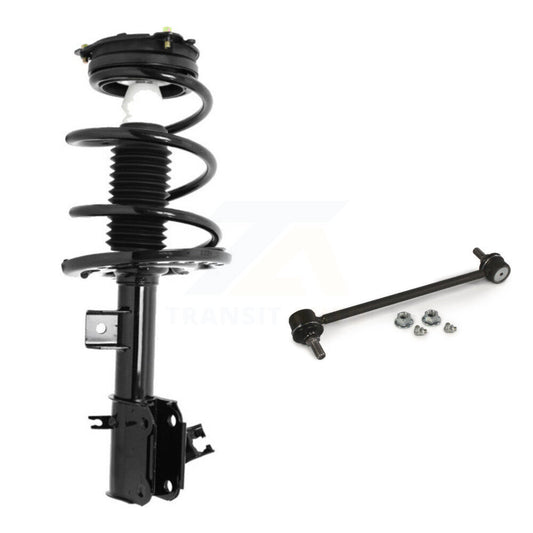 [Avant Droite] Ensemble de jambe de suspension avec ressort hélicoïdal pour 13-18 Nissan Altima Excludes Coupe V6 Engine KSS-104949
