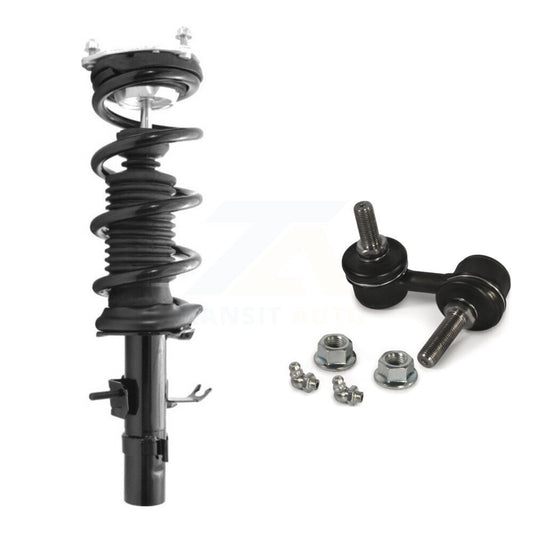 [Avant Droite] Ensemble de jambe de suspension avec ressort hélicoïdal pour INFINITI G37 Q60 Coupe with AWD KSS-104953