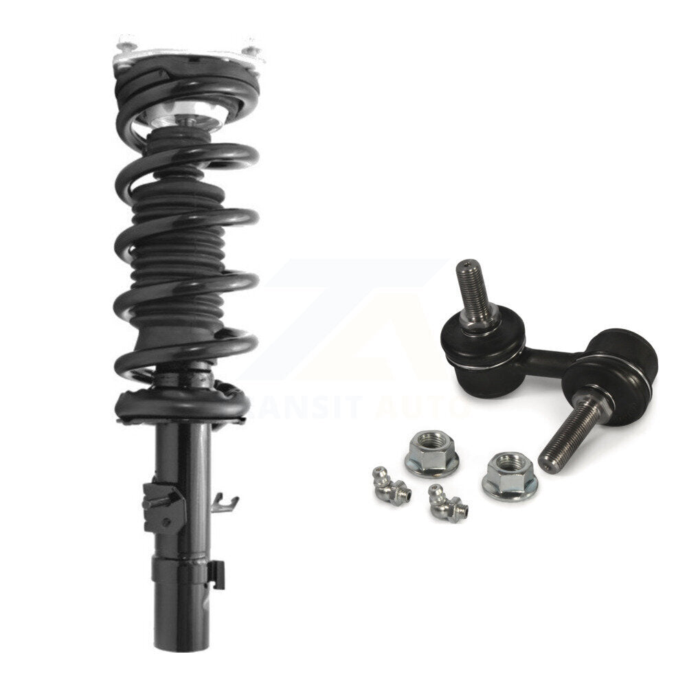 [Avant Droite] Ensemble de jambe de suspension avec ressort hélicoïdal pour INFINITI G37 G35 G25 Q40 Sedan with AWD KSS-104954