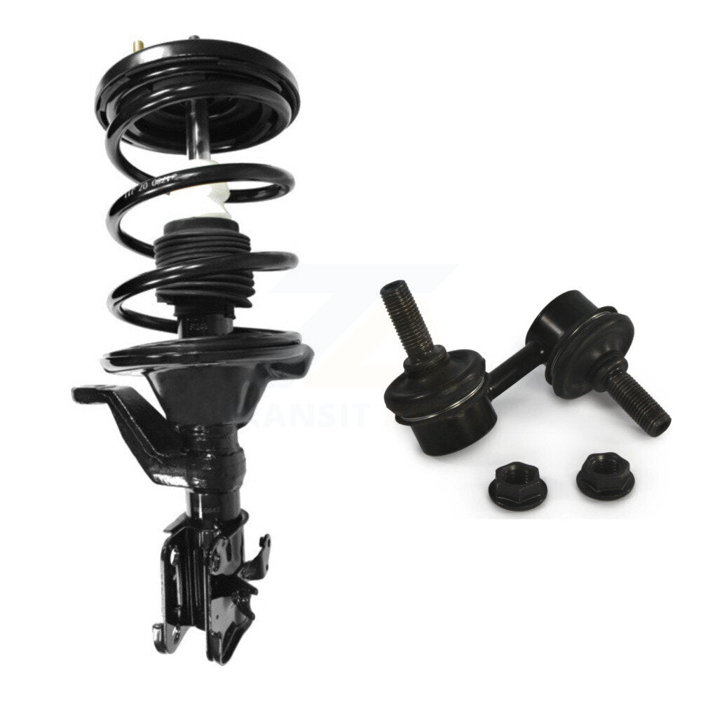 [Avant Droite] Ensemble de jambe de suspension avec ressort hélicoïdal pour Honda Civic Acura EL KSS-104958