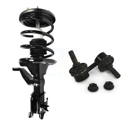 [Avant Droite] Ensemble de jambe de suspension avec ressort hélicoïdal pour Honda Civic Excludes Hybrid Si Models KSS-104959