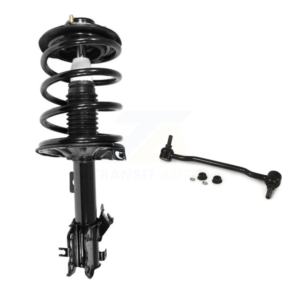 [Avant Droite] Ensemble de jambe de suspension avec ressort hélicoïdal pour 02-06 Nissan Altima 2.5L Excludes V6 Engine KSS-104971