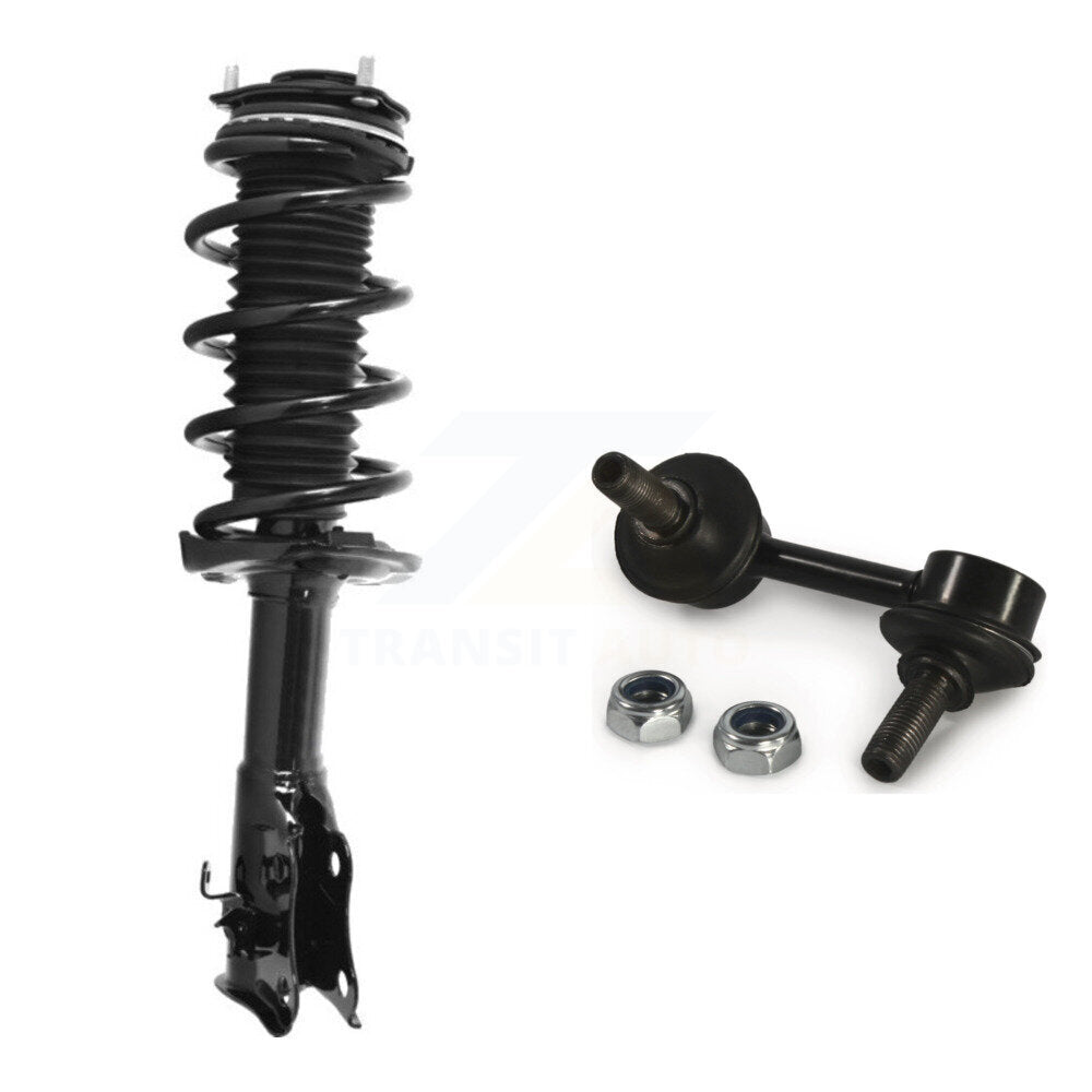 [Avant Droite] Ensemble de jambe de suspension avec ressort hélicoïdal pour Honda Civic Excludes Sedan Si Models KSS-104977