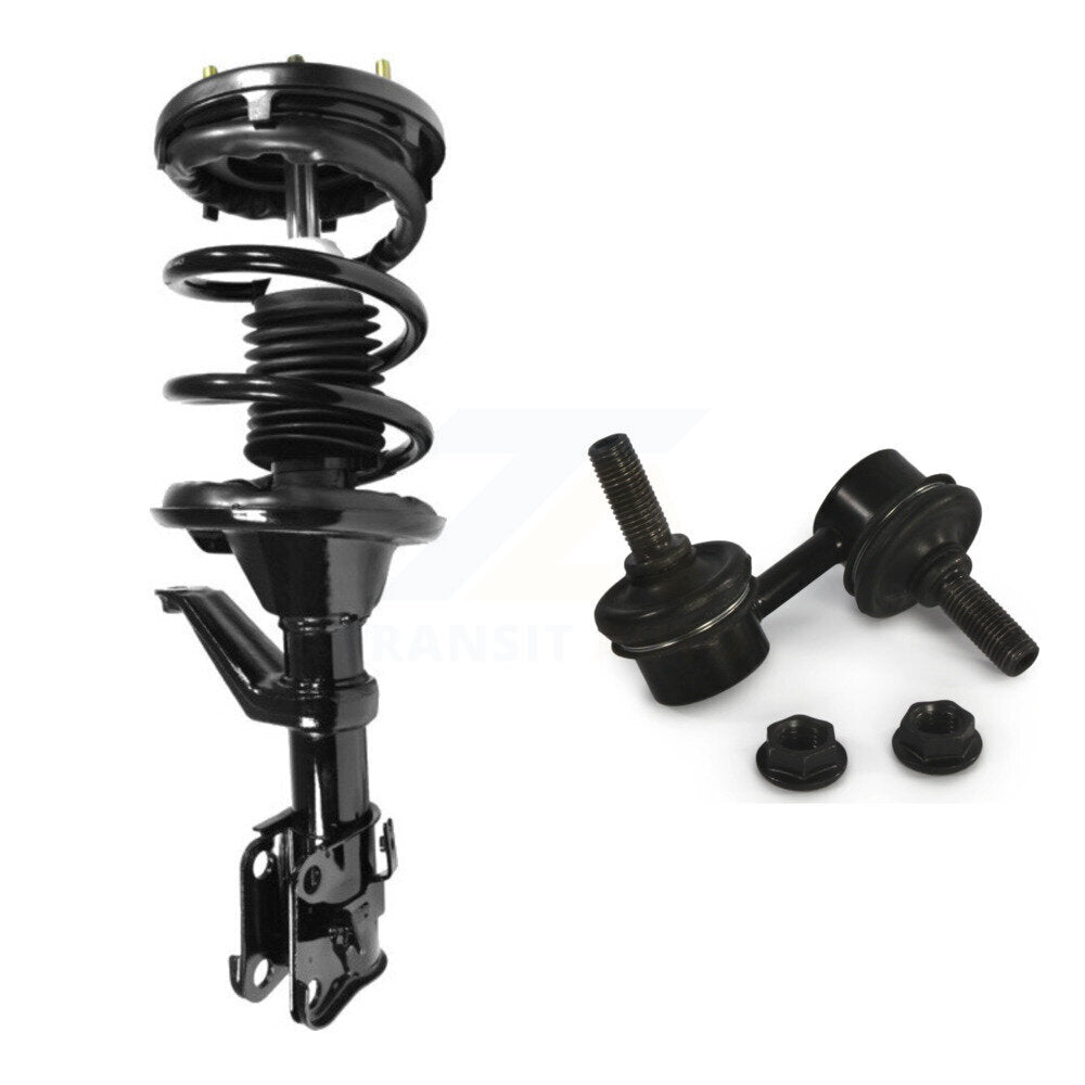 [Avant Droite] Ensemble de jambe de suspension avec ressort hélicoïdal pour Honda CR-V KSS-104983