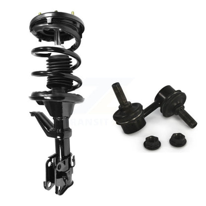 [Avant Droite] Ensemble de jambe de suspension avec ressort hélicoïdal pour Honda CR-V KSS-104983