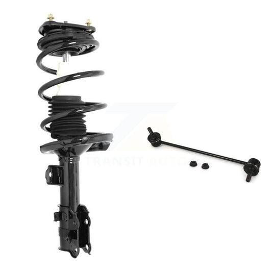 [Avant Droite] Ensemble de jambe de suspension avec ressort hélicoïdal pour Hyundai Accent Kia Rio Rio5 KSS-104986