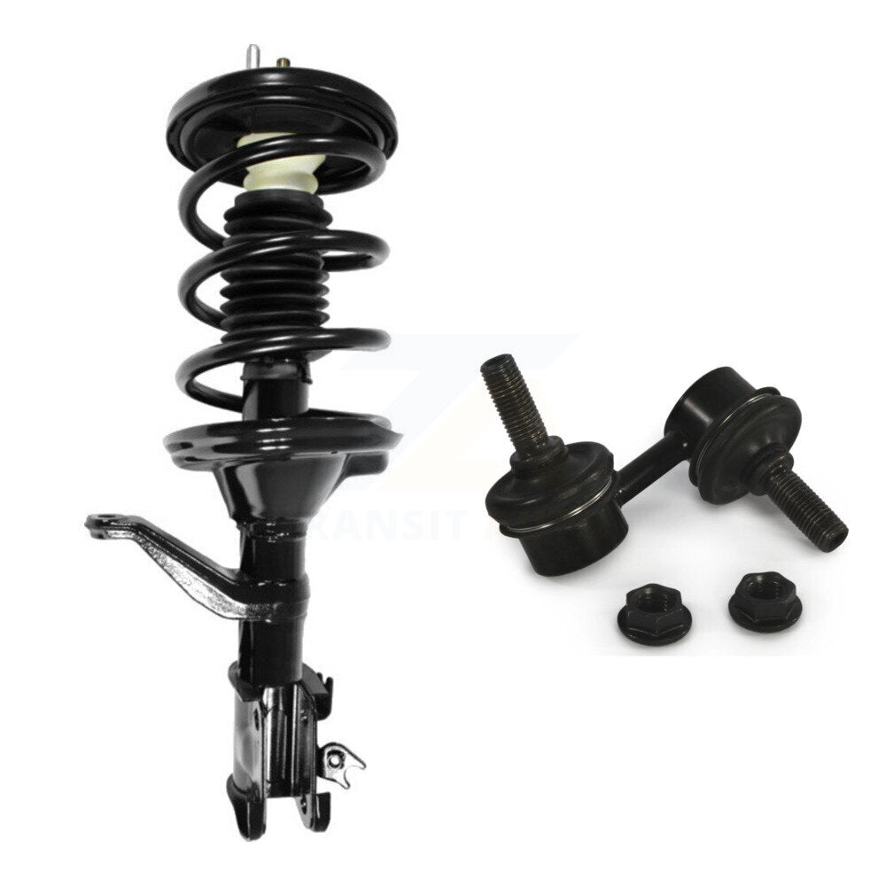[Avant Droite] Ensemble de jambe de suspension avec ressort hélicoïdal pour Honda Element KSS-104988