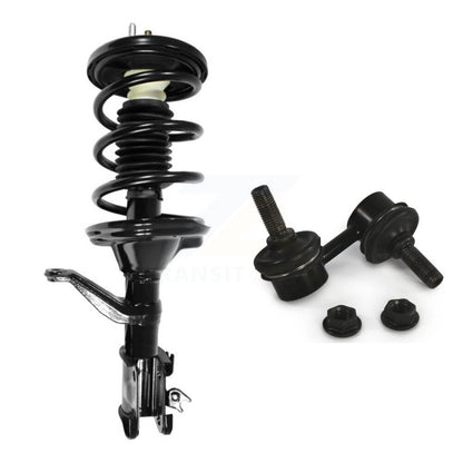 [Avant Droite] Ensemble de jambe de suspension avec ressort hélicoïdal pour Honda Element KSS-104988