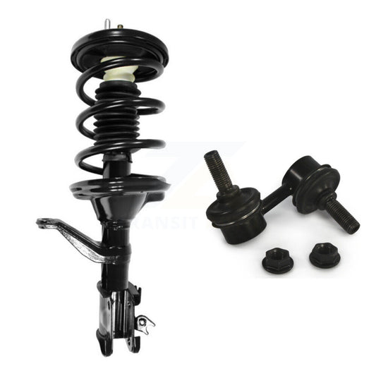 [Avant Droite] Ensemble de jambe de suspension avec ressort hélicoïdal pour Honda Element KSS-104988