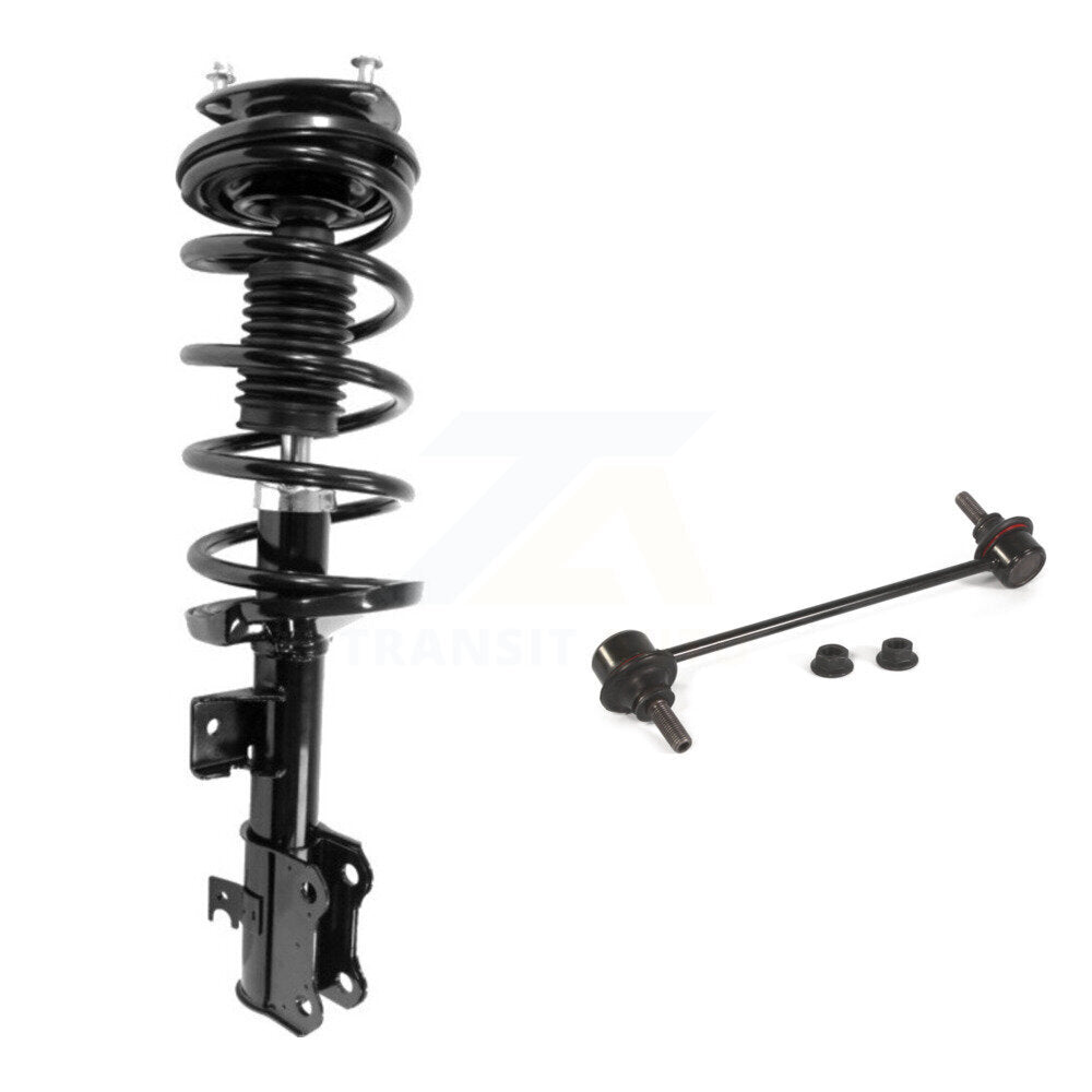 [Avant Droite] Ensemble de jambe de suspension avec ressort hélicoïdal pour 2010-2013 Ford Transit Connect KSS-104994