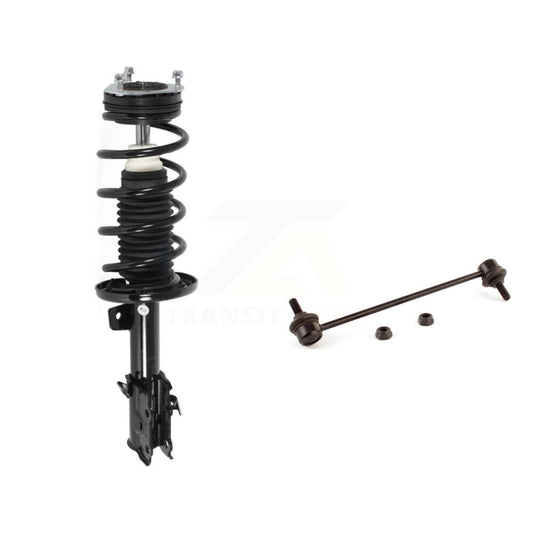 [Avant Droite] Ensemble de jambe de suspension avec ressort hélicoïdal pour 2011-2019 Ford Fiesta KSS-105011