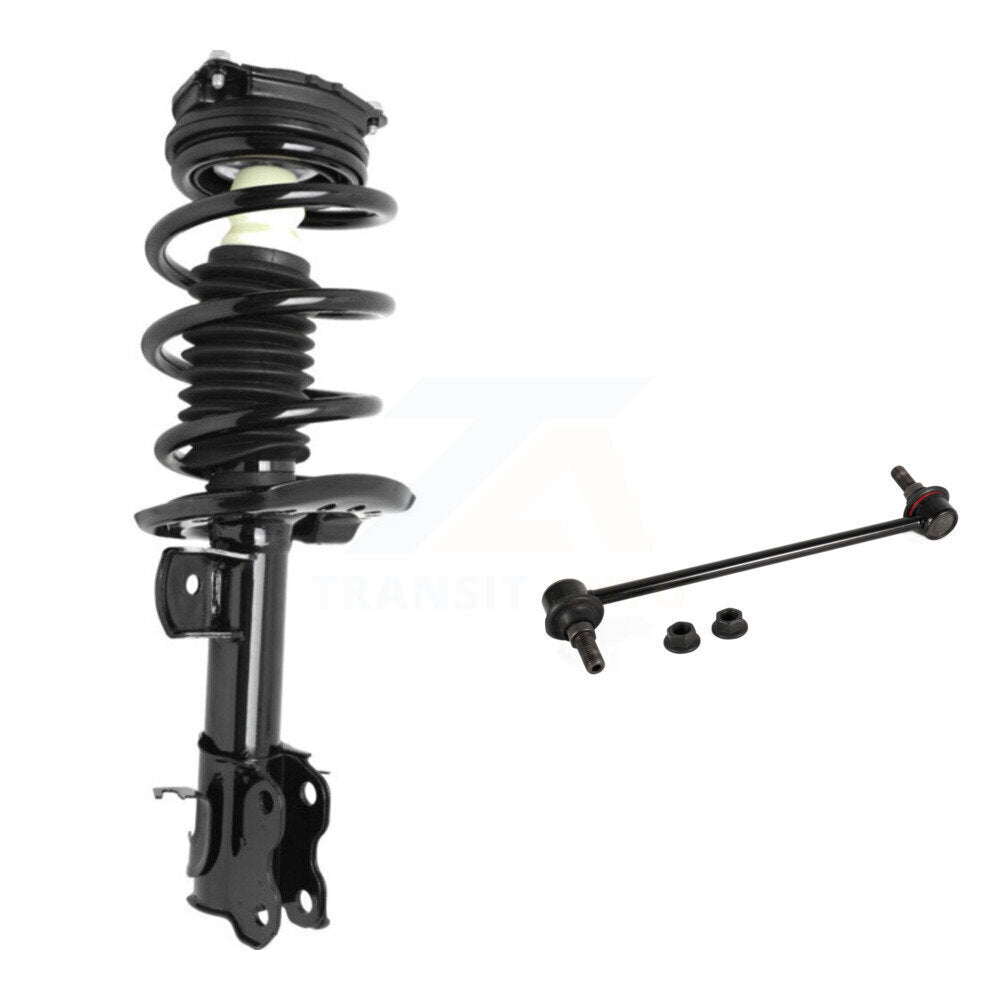 [Avant Droite] Ensemble de jambe de suspension avec ressort hélicoïdal pour Nissan NV200 Chevrolet City Express KSS-105017