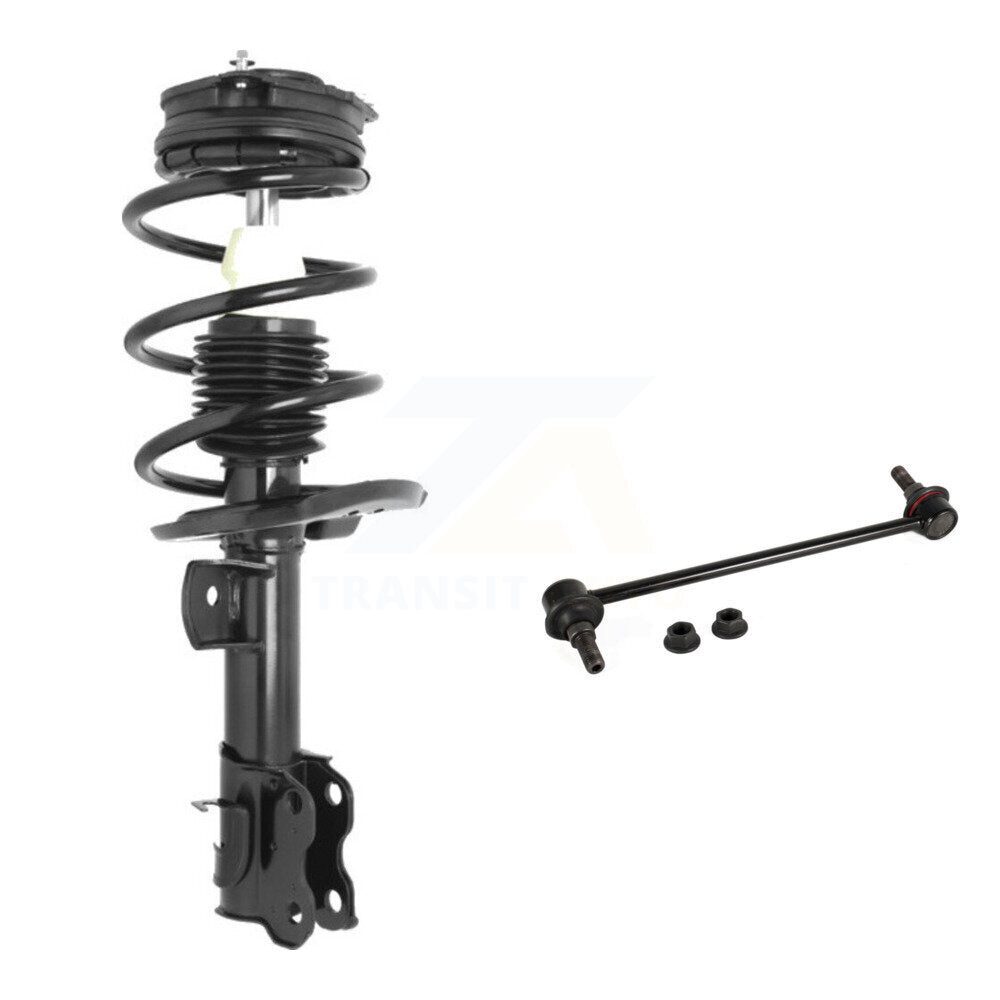 [Avant Droite] Ensemble de jambe de suspension avec ressort hélicoïdal pour 2013-2019 Nissan Sentra KSS-105022