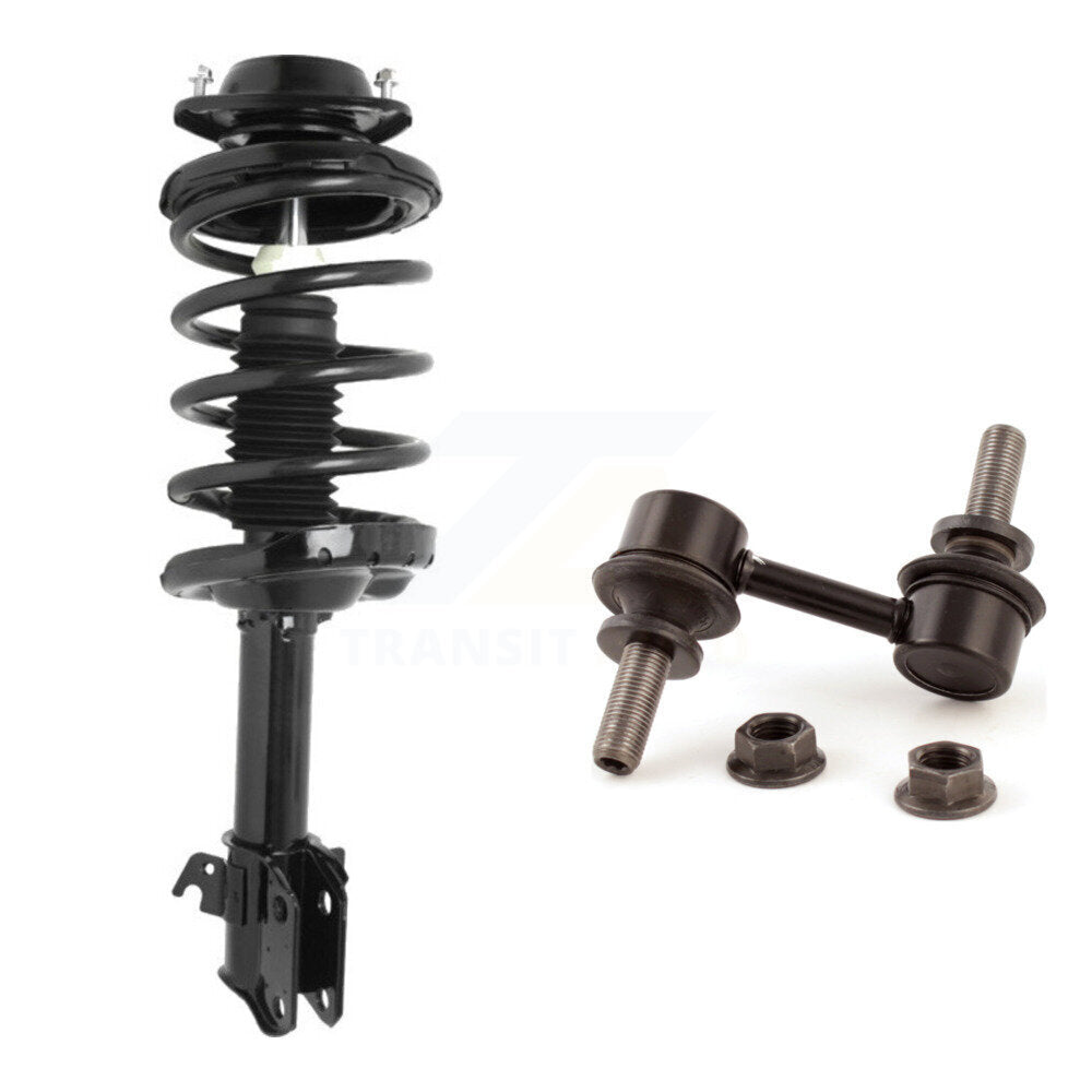 [Avant Droite] Ensemble de jambe de suspension avec ressort hélicoïdal pour Subaru Outback Excludes Manual Transmission KSS-105026