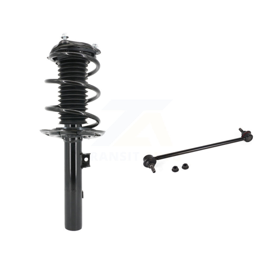 [Avant Droite] Ensemble de jambe de suspension avec ressort hélicoïdal pour Honda Civic Insight KSS-105029