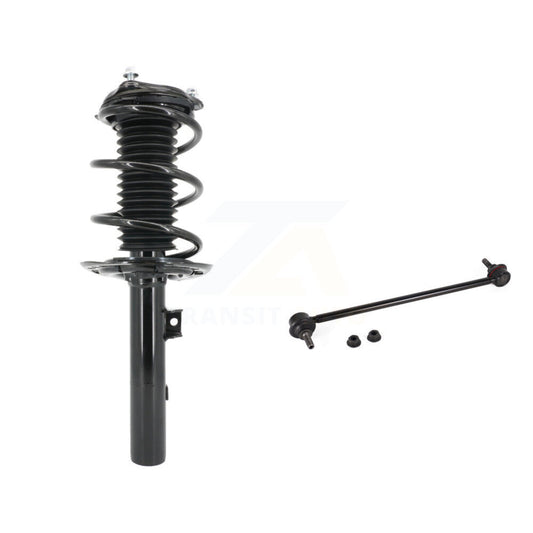[Avant Droite] Ensemble de jambe de suspension avec ressort hélicoïdal pour Honda Civic Insight KSS-105029
